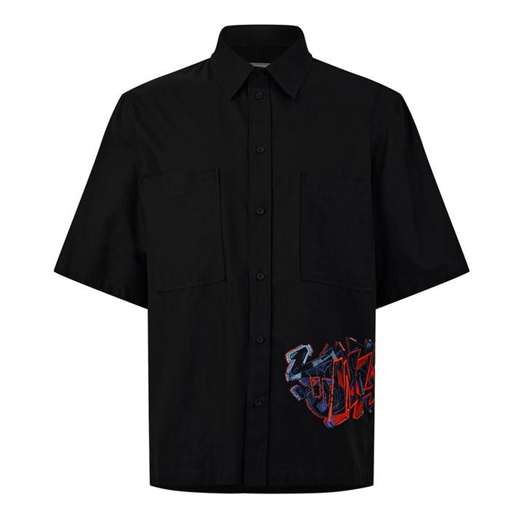 Off White Off Shirt S/S - Black